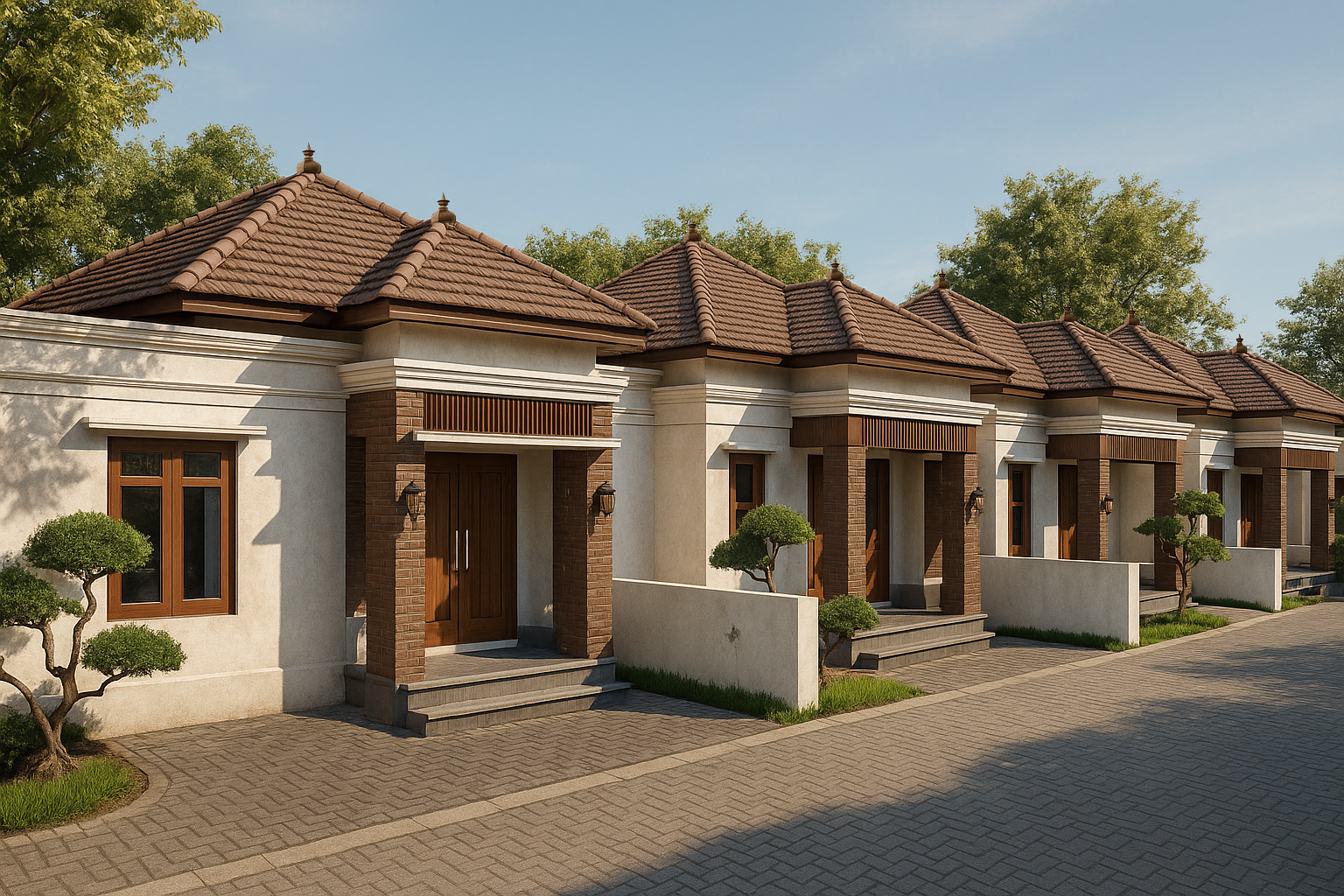 Rumah 1 Lantai Bali Style Dekat Jl Jogja Wates - Image 2