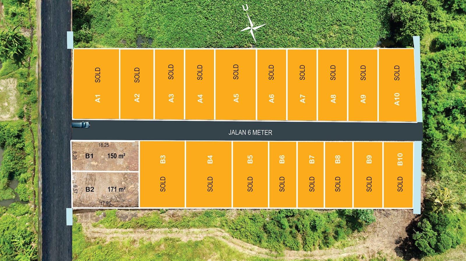 Hanya 150 meter dari Ringroad Utara,Tanah Trihanggo-Ruang Investasi Property - Image 4