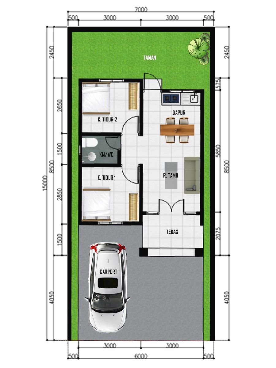 Dekat Polres Kulon Progo Rumah Strategis Jogja Gotakan Panjatan - Image 3