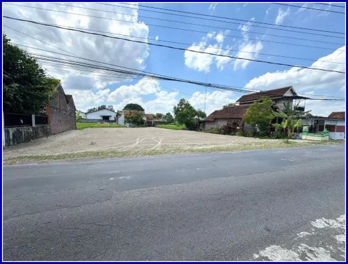 350 Meter SMK Yapemda 1 Sleman, Tanah Murah Jogja di Berbah - Property thumbnail