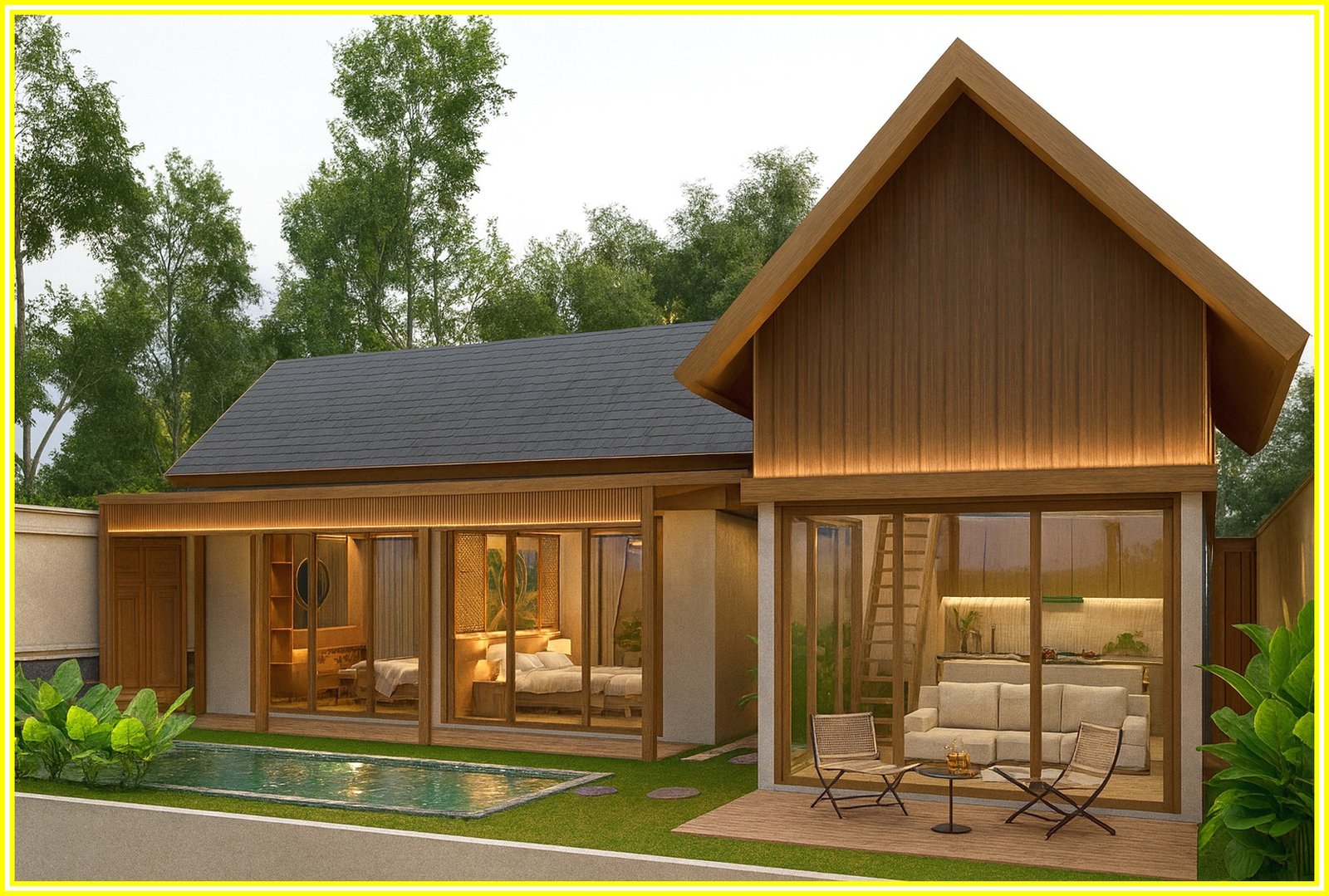 Villa Eksklusif Mezanin di Jalan Kaliurang 11 - Image 2