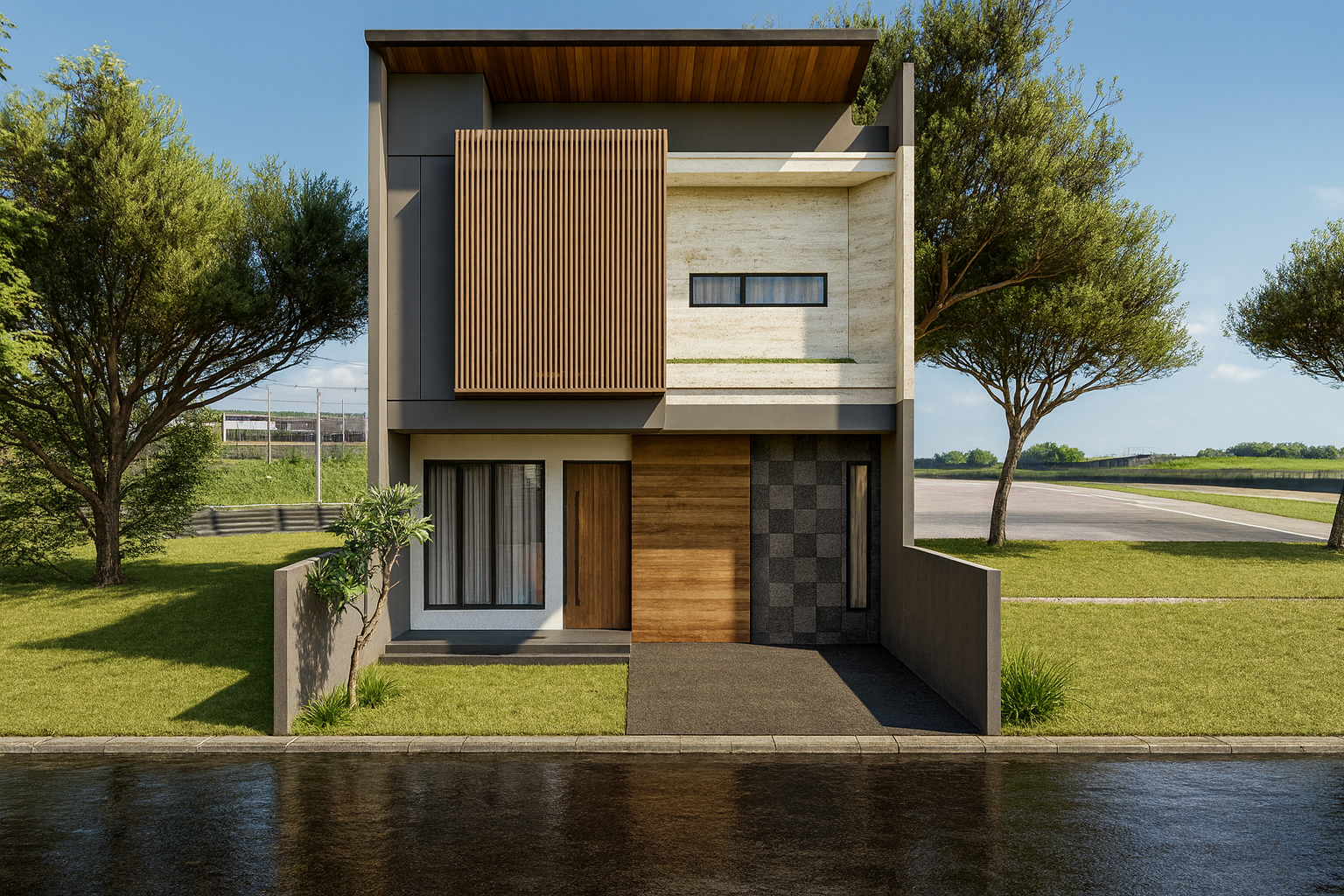 Selangkah Exit Tol Trihanggo, Rumah Mewah 2 Lantai Dijual - Image 4