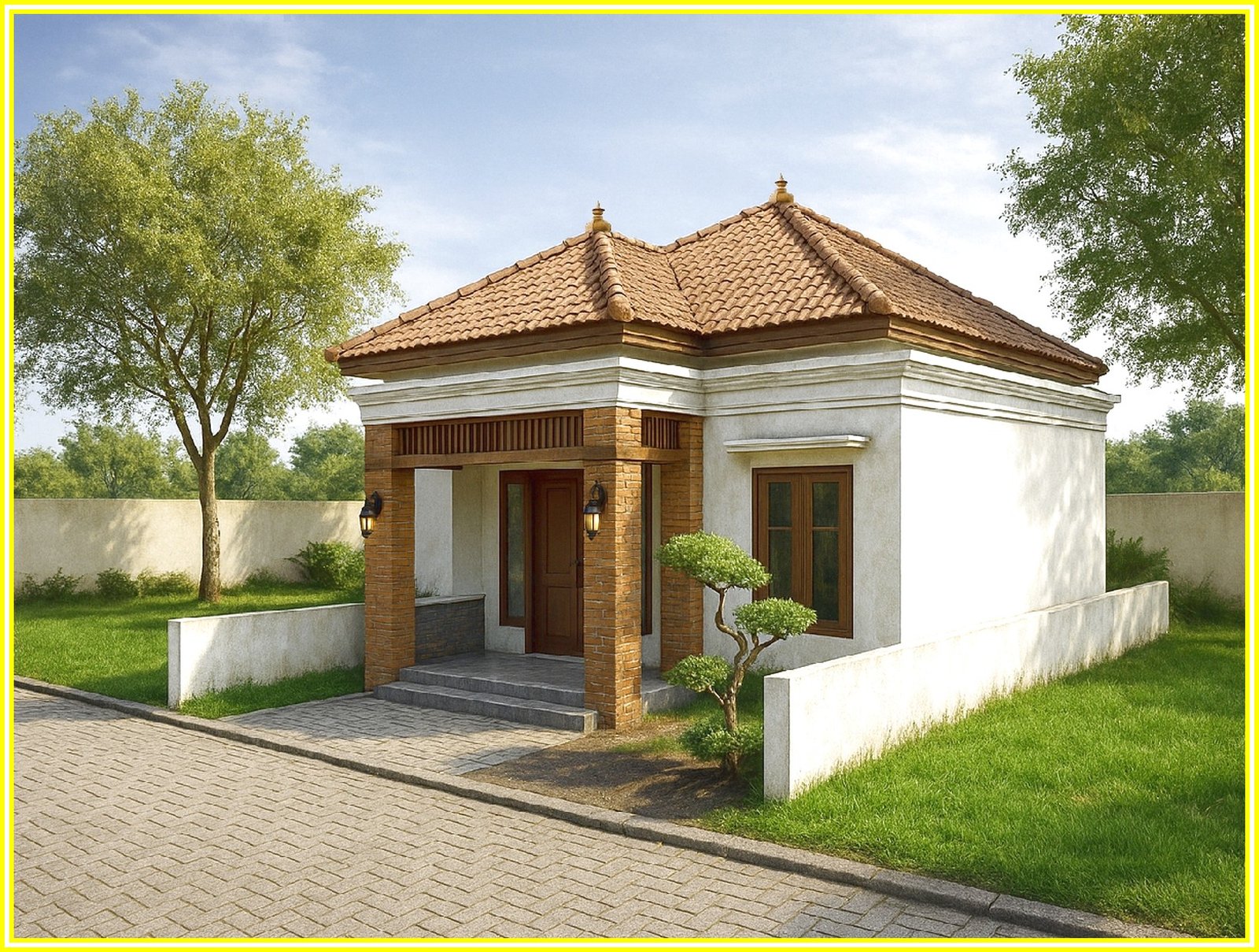 Dekat Pemda Kulonprogo, Rumah dijual Jogja Barat : Bali Style - Image 2