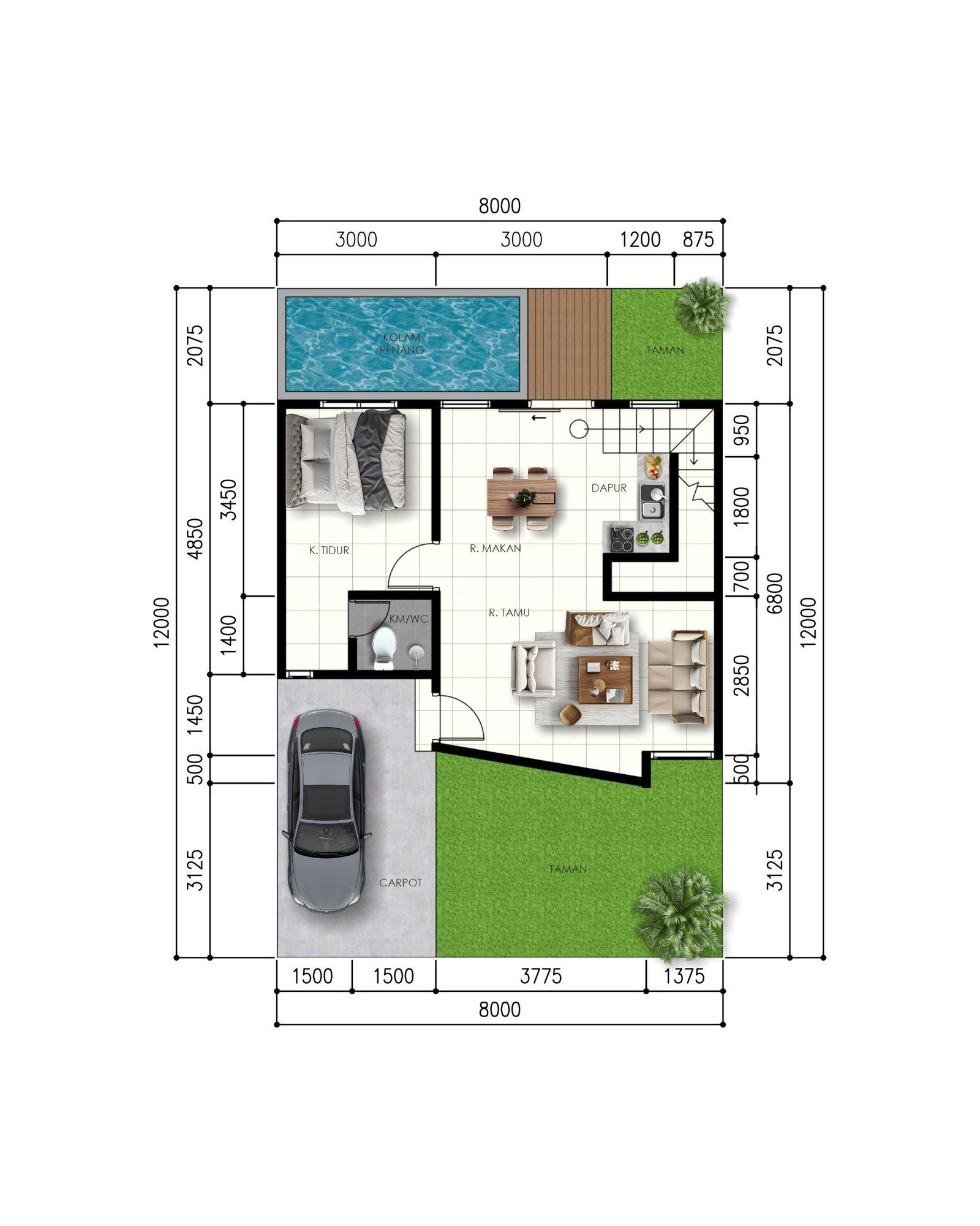 Rumah 2 lantai di jl kaliurang km 9 dekat UGM dan UII Terpadu - Image 2