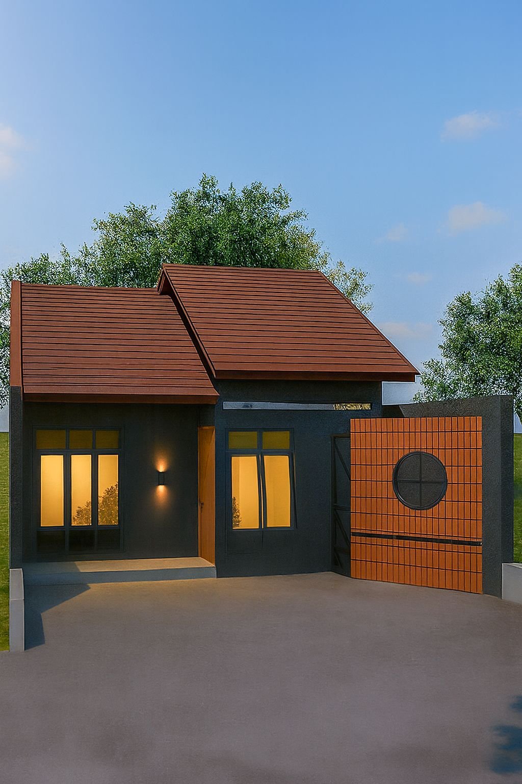 Rumah Japandi, Type 65/177, Sentolo Jogja, 3 menit ke Pabrik PVC - Property thumbnail