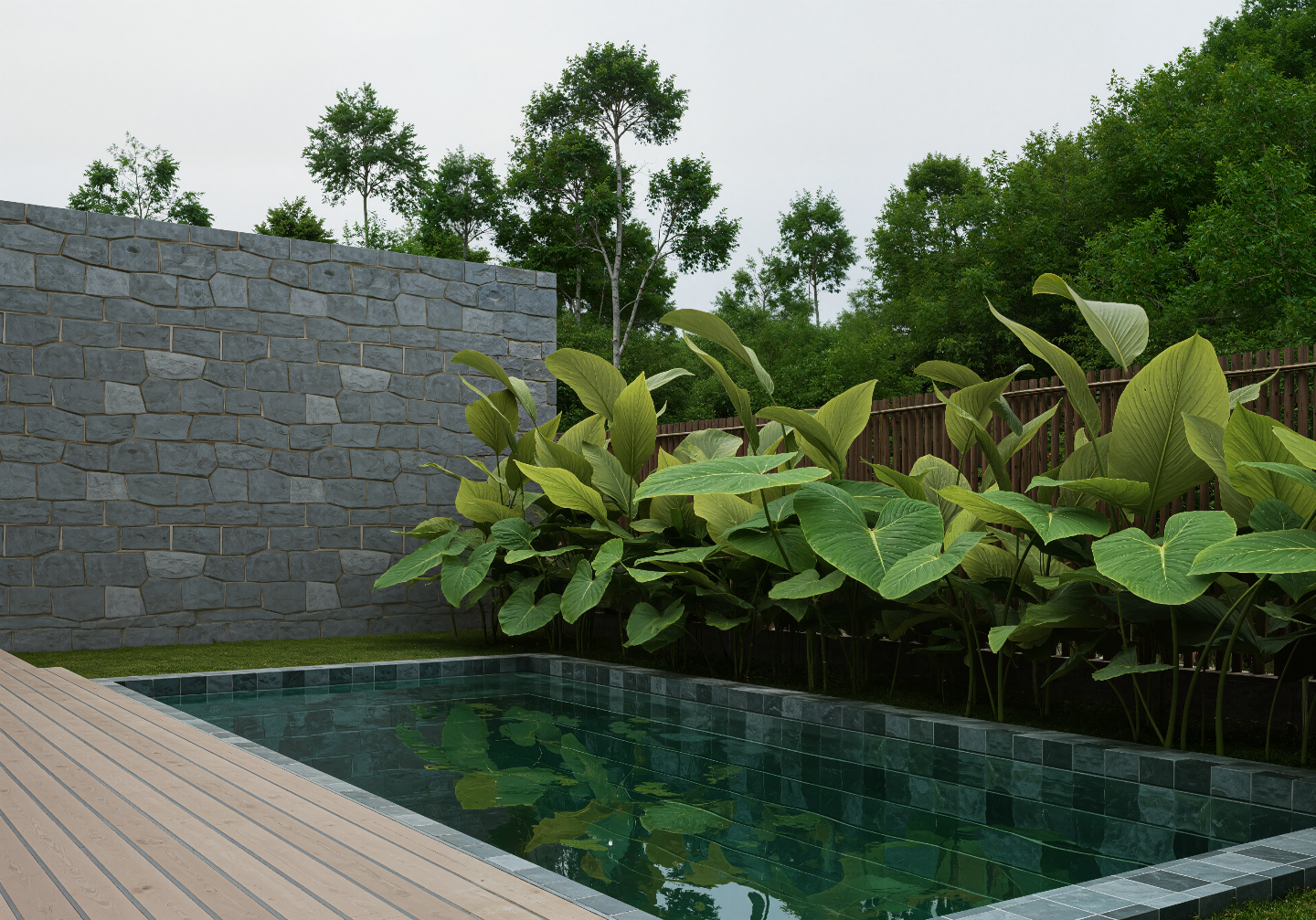 Villa Eksklusif Dekat UMY, Material Premium Kayu & Batu Alam - Image 7