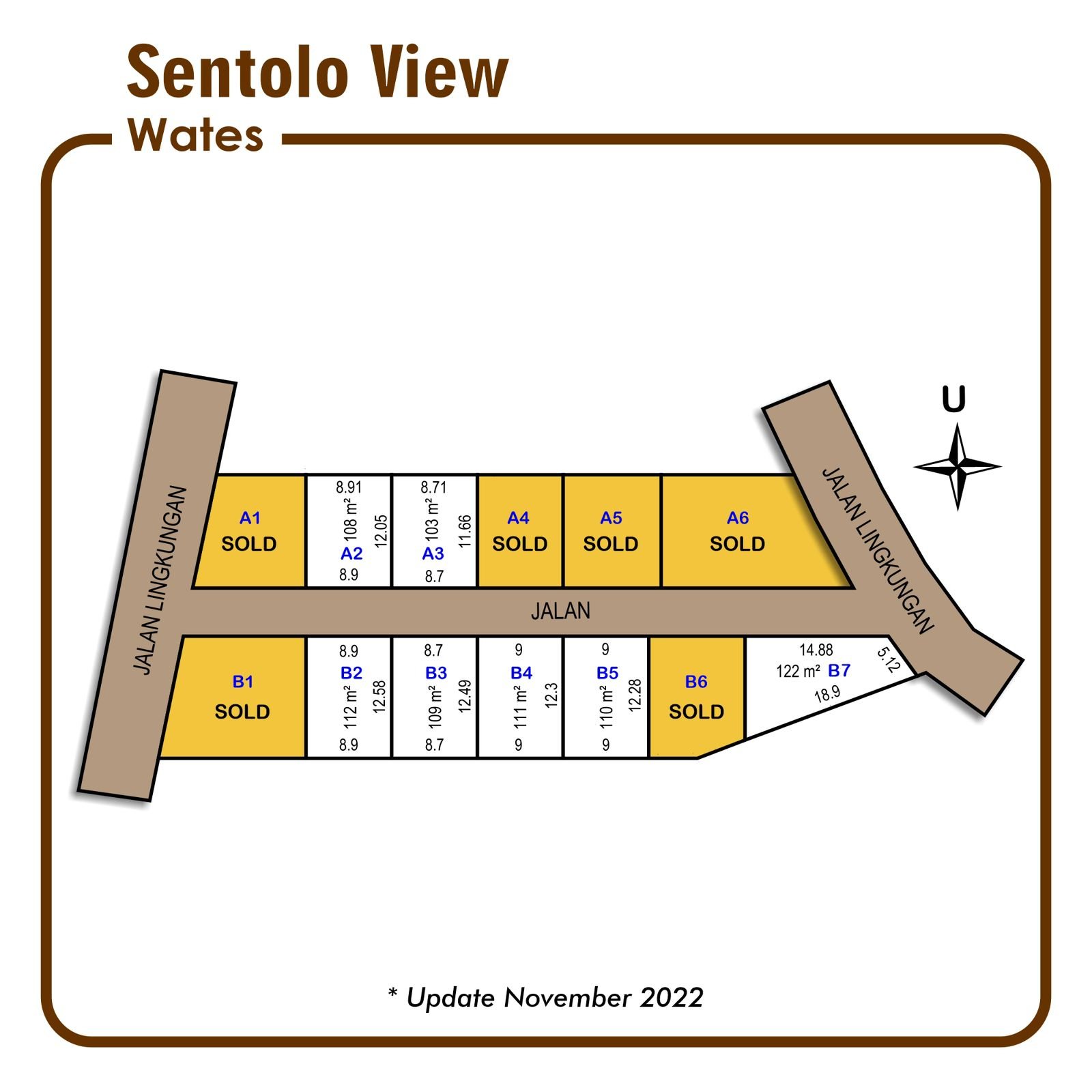 Rumah Bali Style,Type 50/110, Sentolo Jogja, SHM. - Image 7