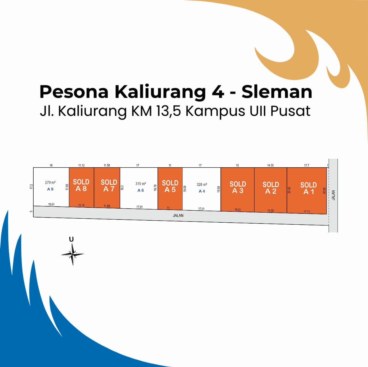 Jual Kost Dekat UII Jogja – Lokasi Premium di Jalan Kaliurang Utara - Image 9