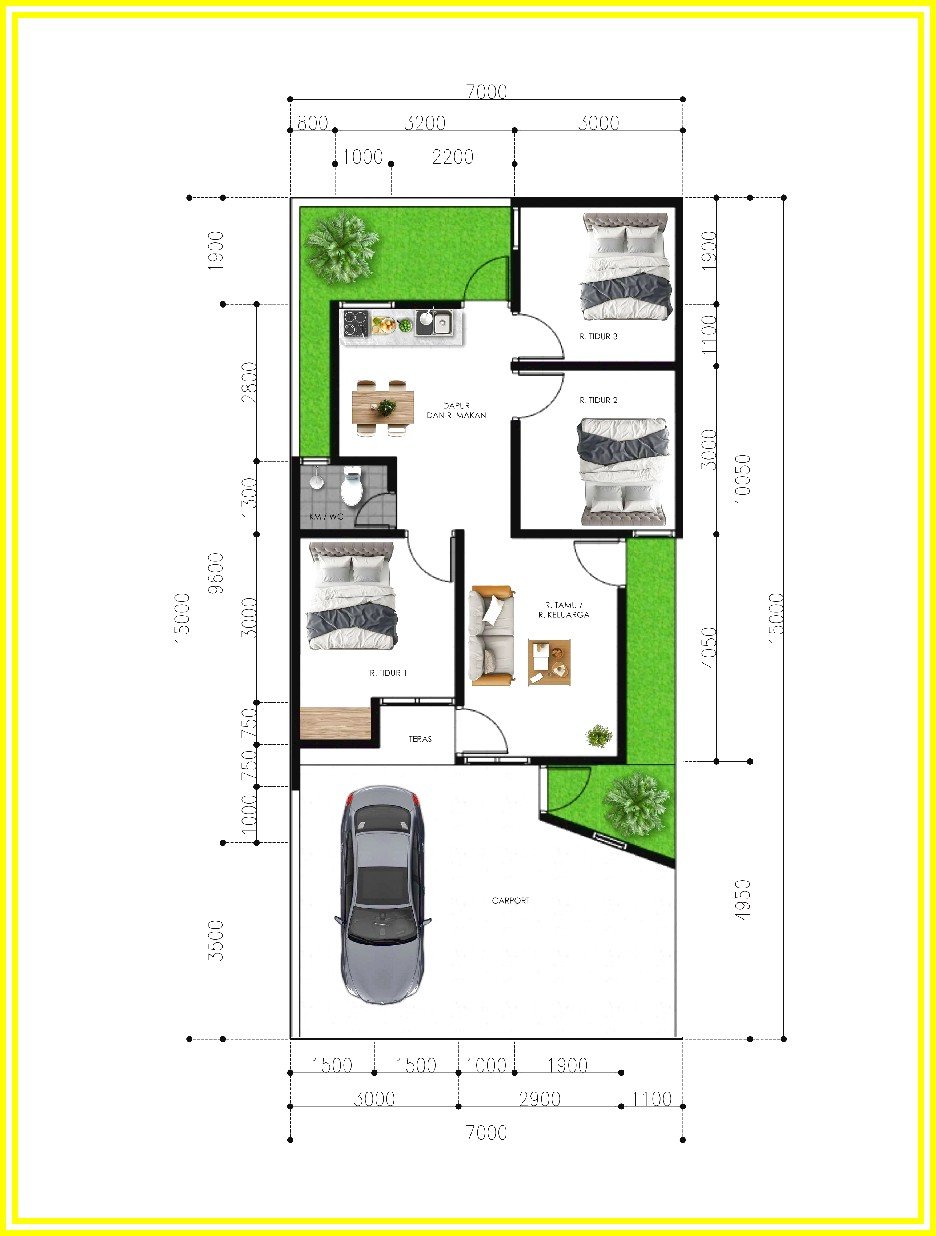 Dekat Bandara YIA Jogja, Rumah Murah Kulonprogo : Type Japandi - Image 3