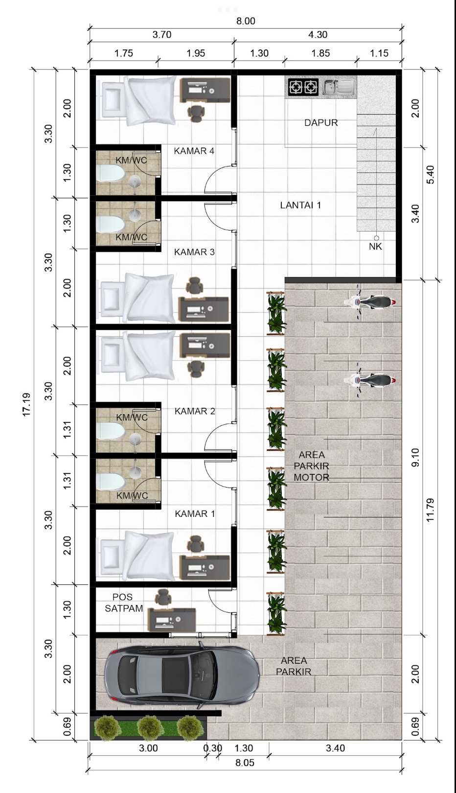 Siap Bangun! Kost Eksklusif 9 Kamar, 1 KM dari Kampus UNY - Image 4