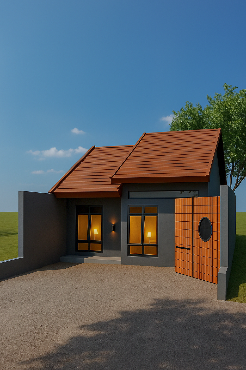 Rumah Japandi Arah Bandara NYIA; SHM Siap Bangun - Property listing thumbnail