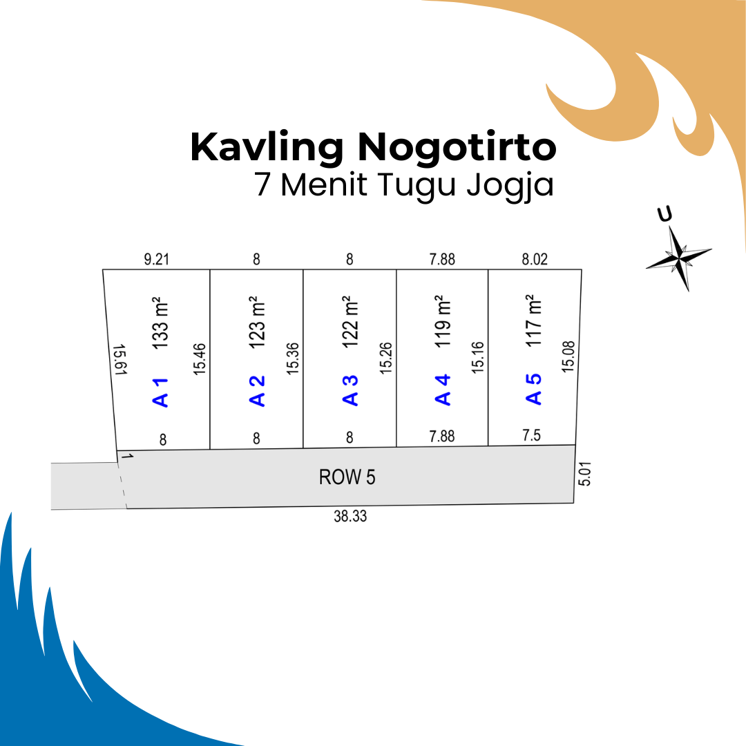 Tanah Dijual Dekat RS Queen Latifa, Nogotirto Sleman Jogja - Image 3