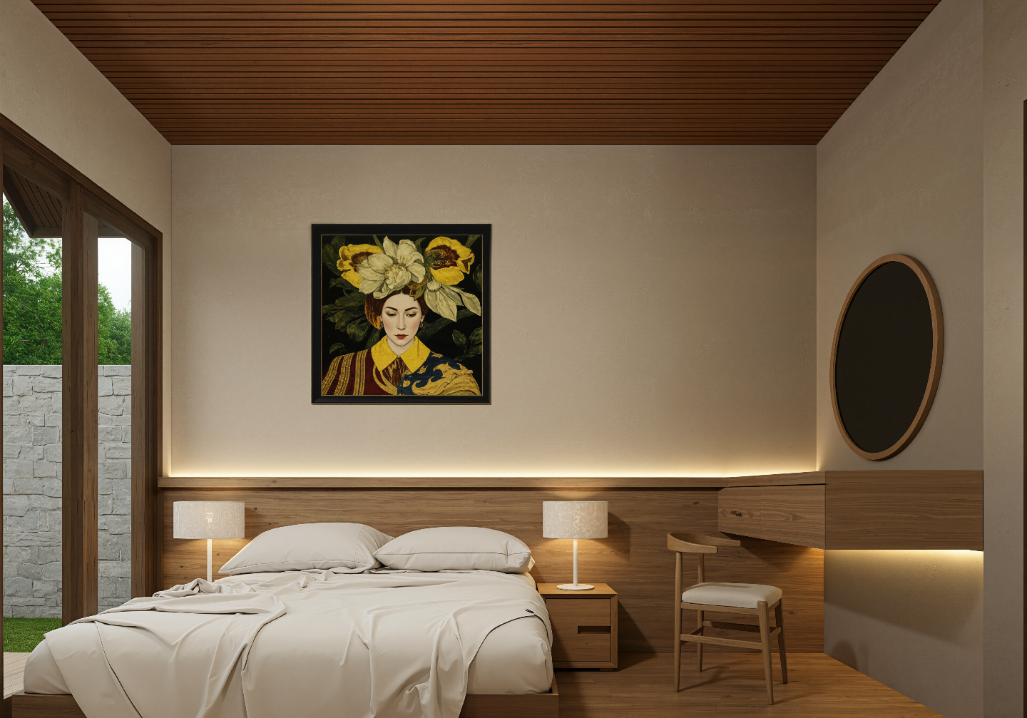 Villa Eksklusif Dekat UMY, Material Premium Kayu & Batu Alam - Image 5