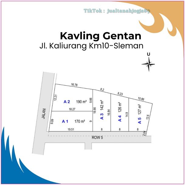 Rumah di Utara UGM, jl kaliurang km 9 type tropis cocok hunian - Image 6