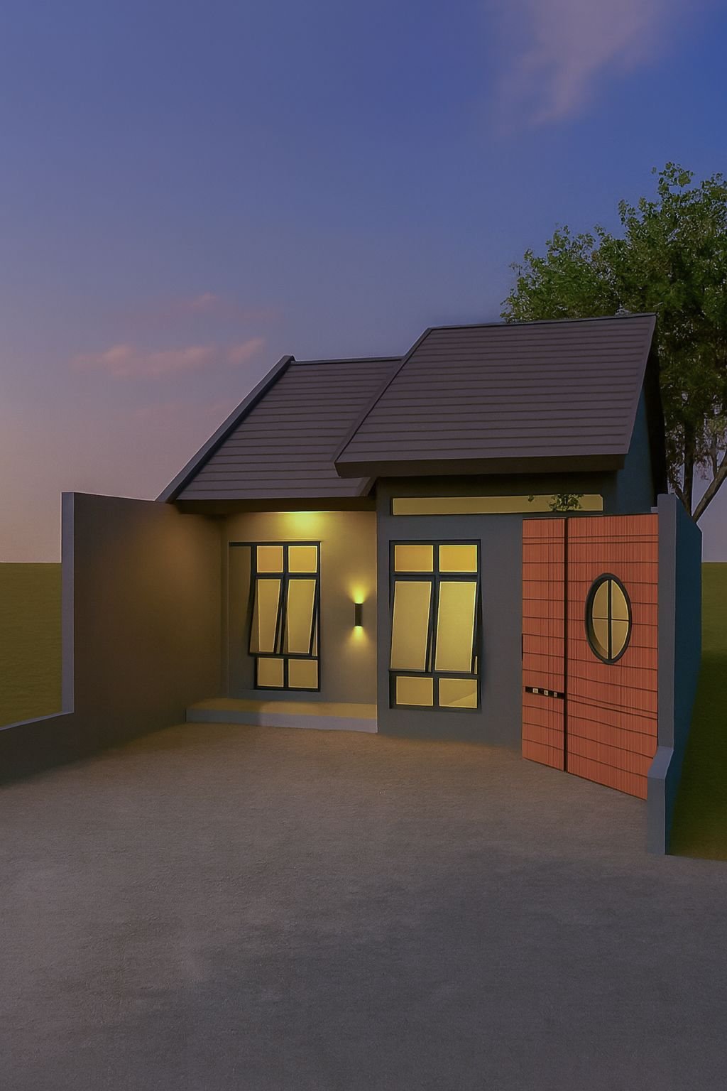 Rumah Japandi, 3 menit ke SMPN 3 Sentolo, SHMP - Property details and images