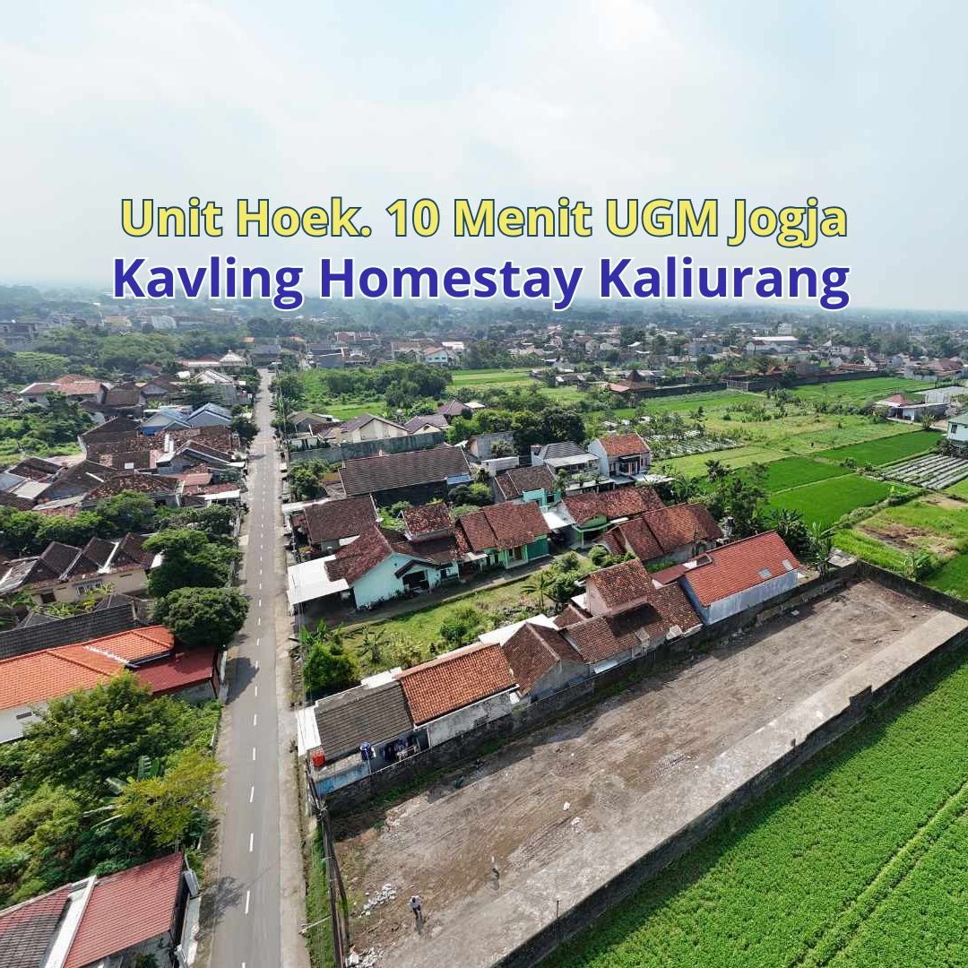 3KM UGM, Dijual Tanah Jalan Damai Jogja - Property thumbnail