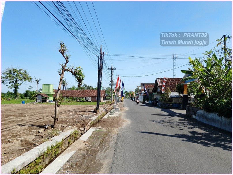 3 Jtan dekat perumahan Purwomartani tepi aspal cocok hunian dan Usaha - Image 2