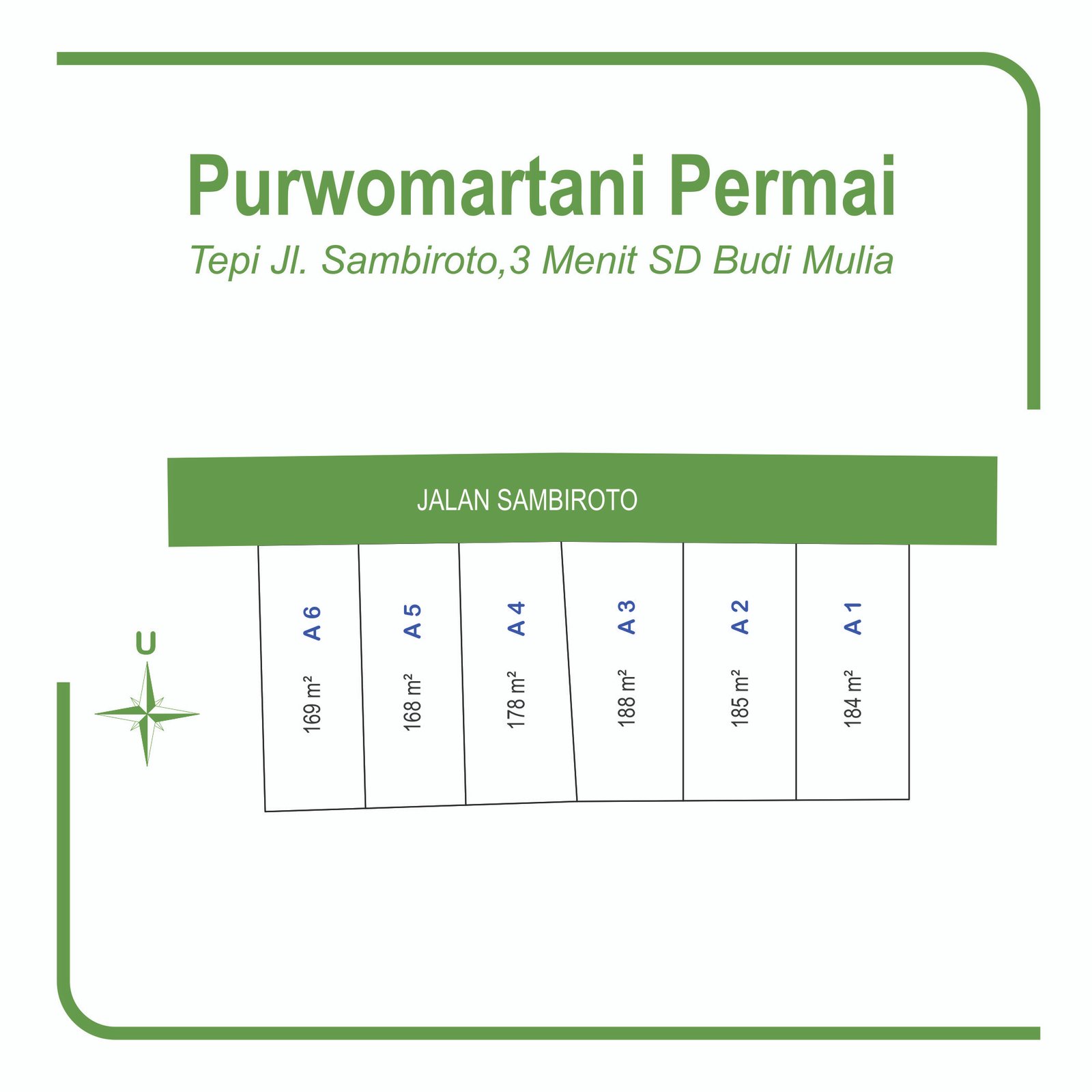 Purwomartani Sleman tanah dekat kampus UNRIYO Tajem, SHM P unit 3 jtan - Image 8