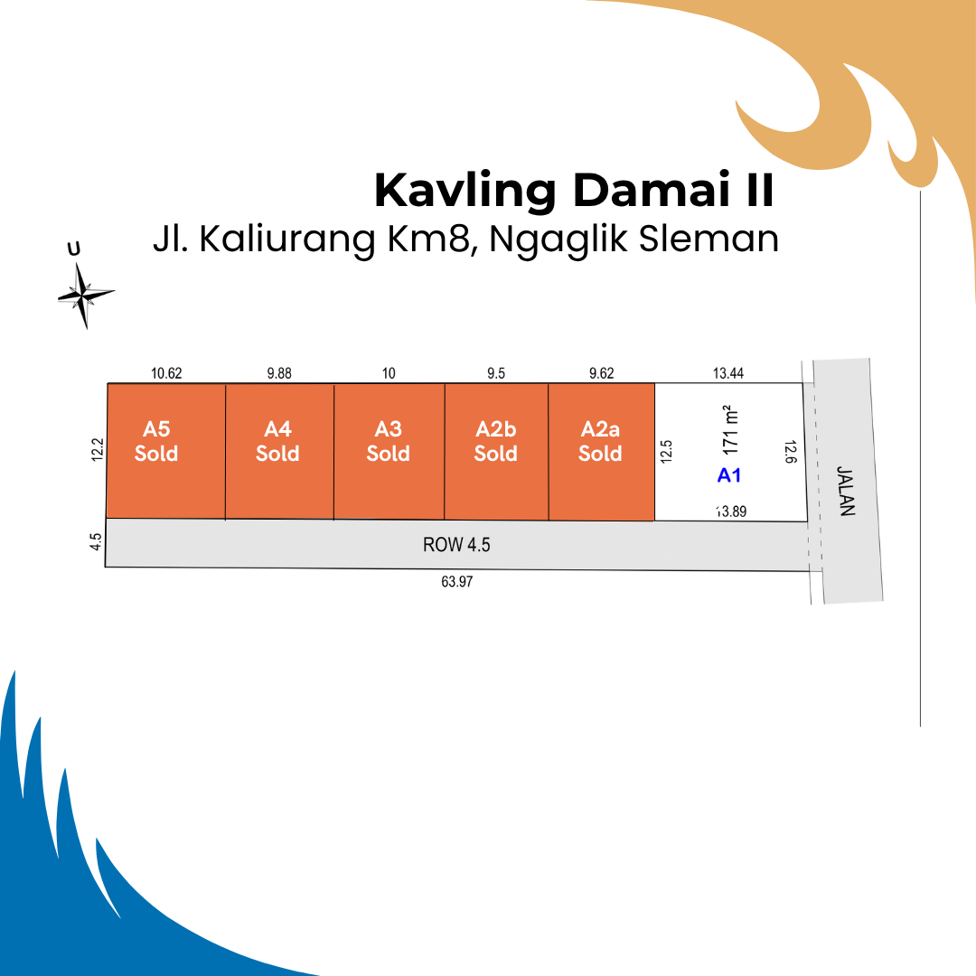3KM UGM, Dijual Tanah Jalan Damai Jogja - Image 5