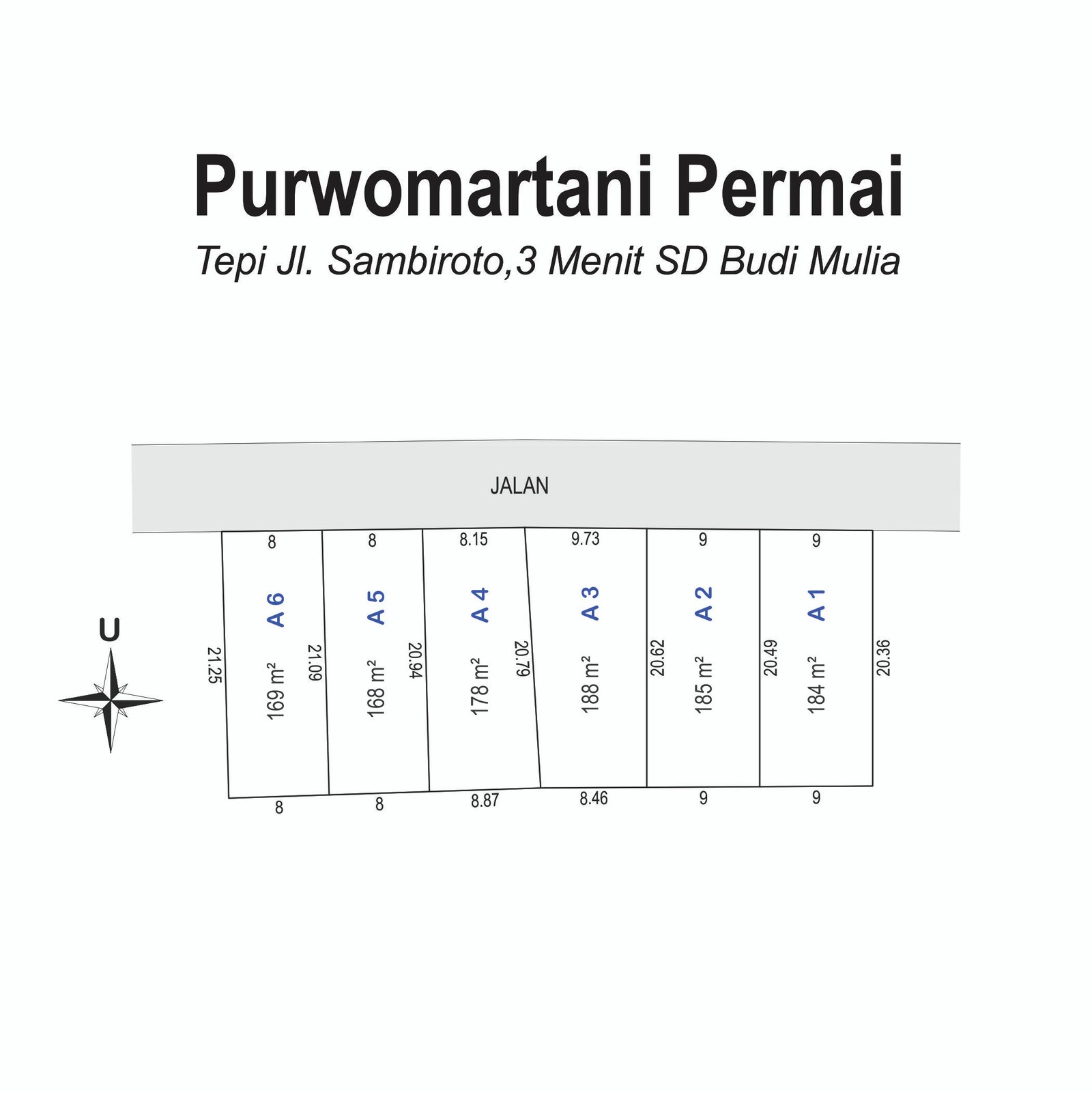 Dekat Budi Mulia Tajem, Tanah Tepi Aspal Sleman - Image 4