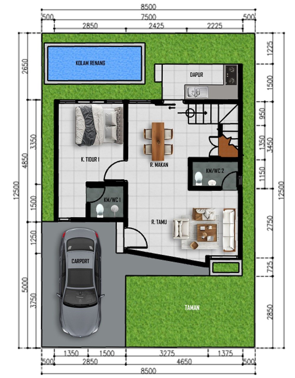 Hunian Modern Jogja Utara – Bonus Kolam Renang - Image 5