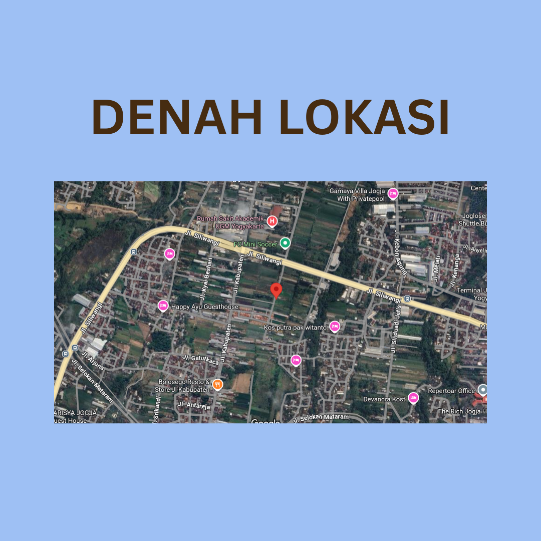 Dekat SKE City Park Yogyakarta Rumah 2 Tingkat Free Kolam Renang - Image 3