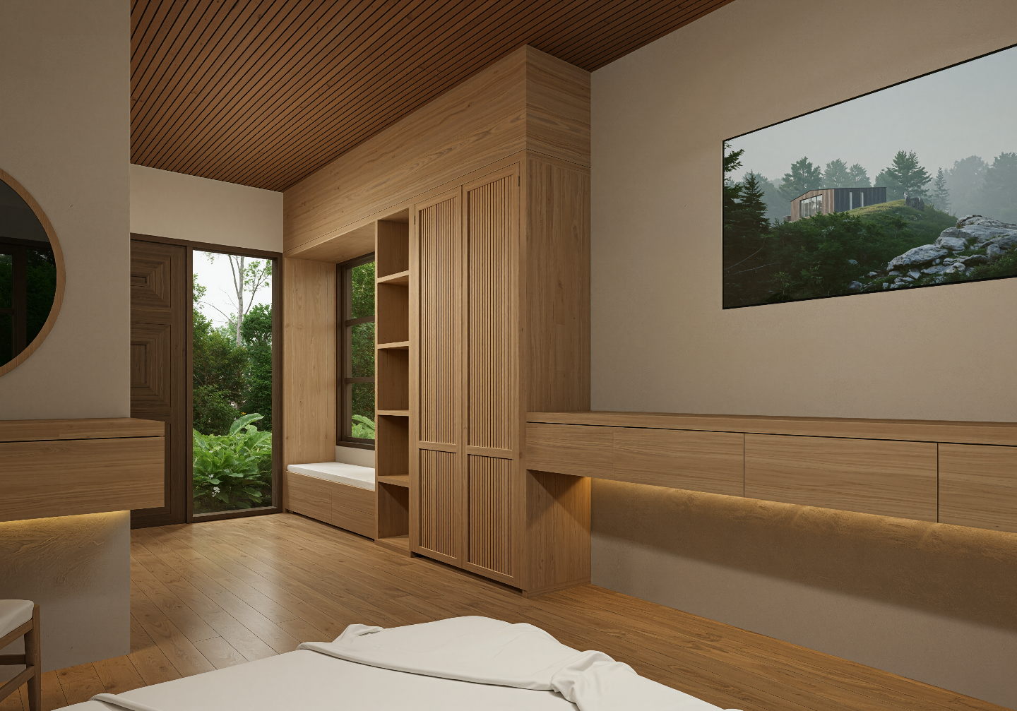 Villa Eksklusif Dekat UMY, Material Premium Kayu & Batu Alam - Image 4