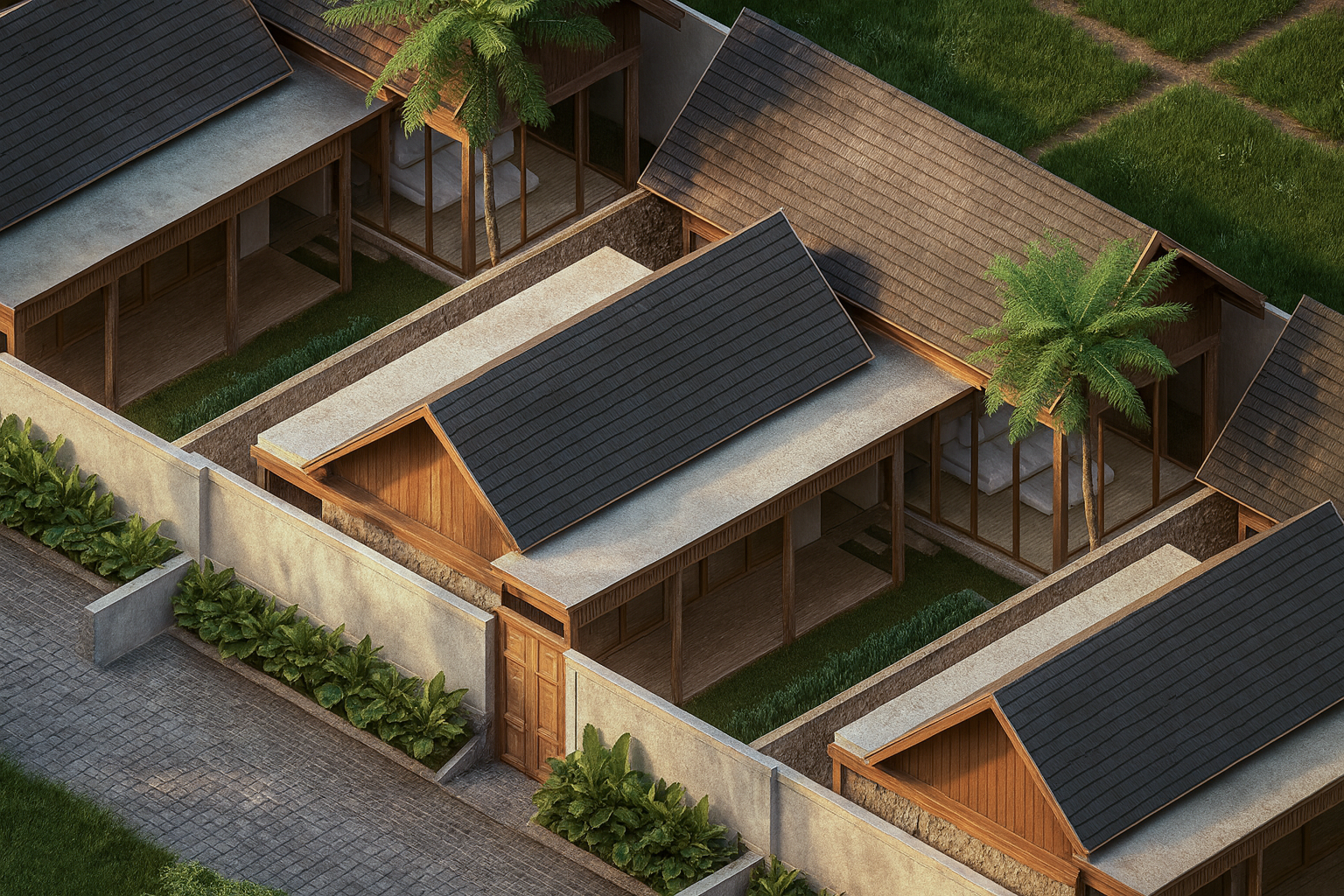 Villa Cantik Di Jalan Kaliurang km 11 View Sawah & Gunung Merapi Jogja - Image 2